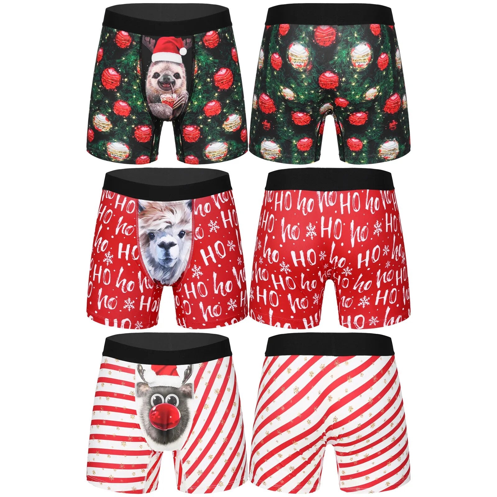 Christmas boxer shorts