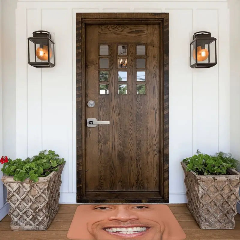 Fun doormat