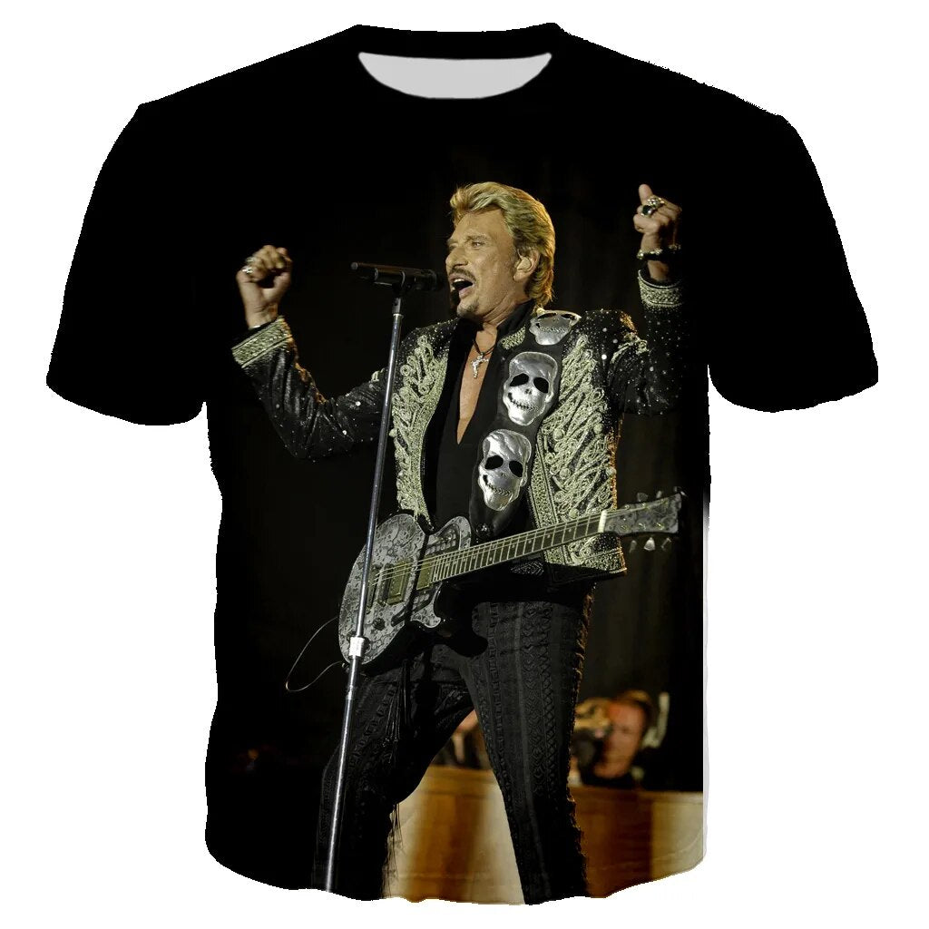 Johnny Hallyday Beauf T Shirt