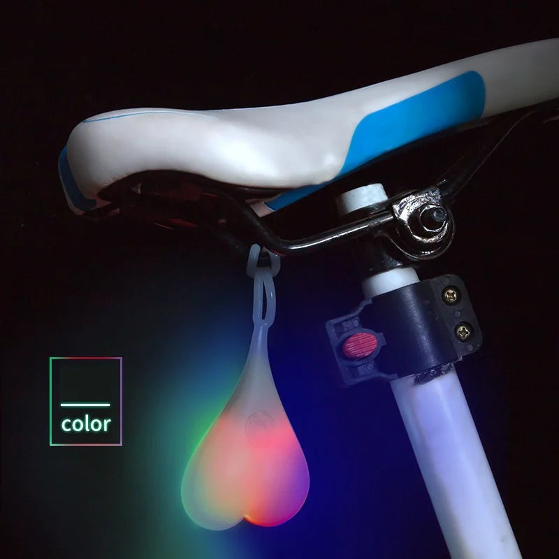 Luminous testicle bike