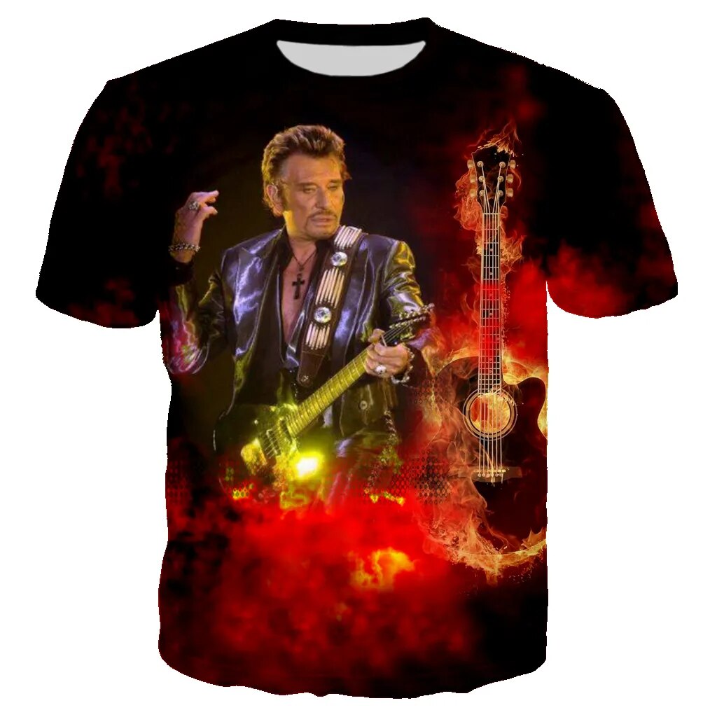 Johnny Hallyday Beauf T Shirt