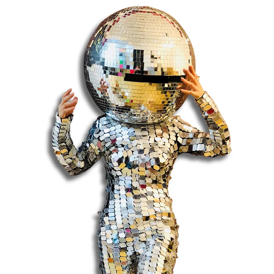 Disco ball costume