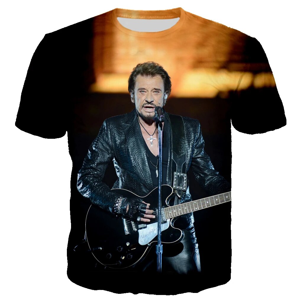 Johnny Hallyday Beauf T Shirt