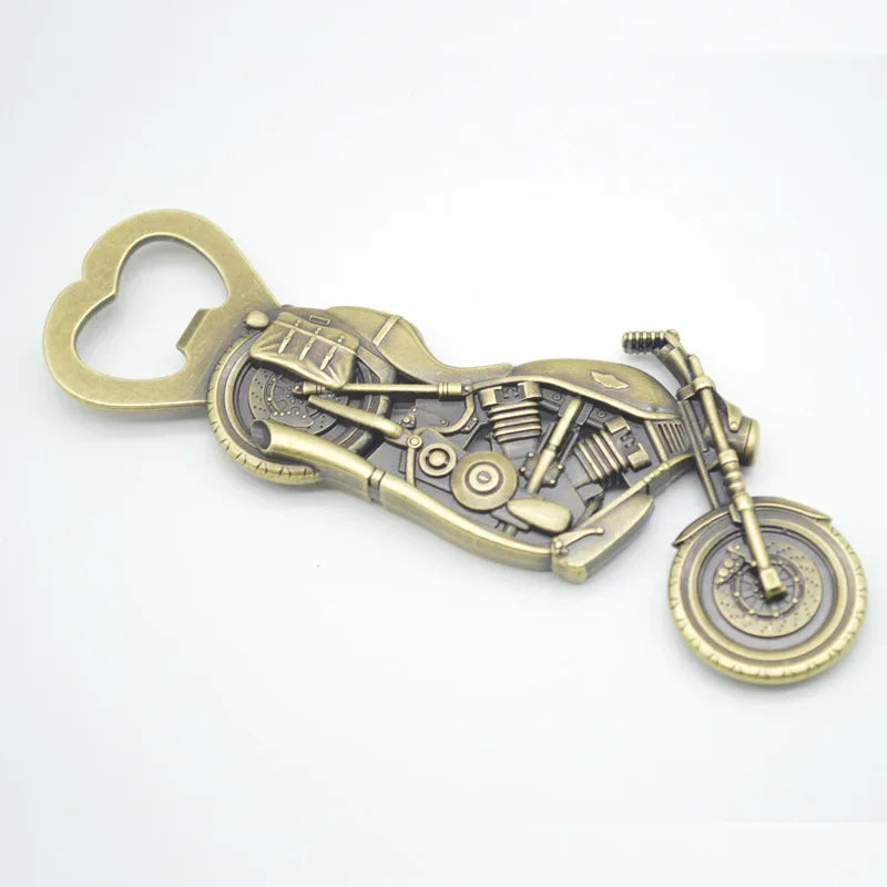 Motorcycle bottle opener
