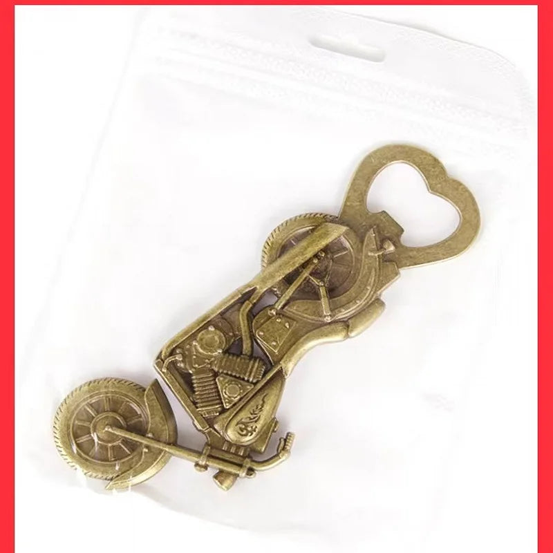 Motorcycle bottle opener