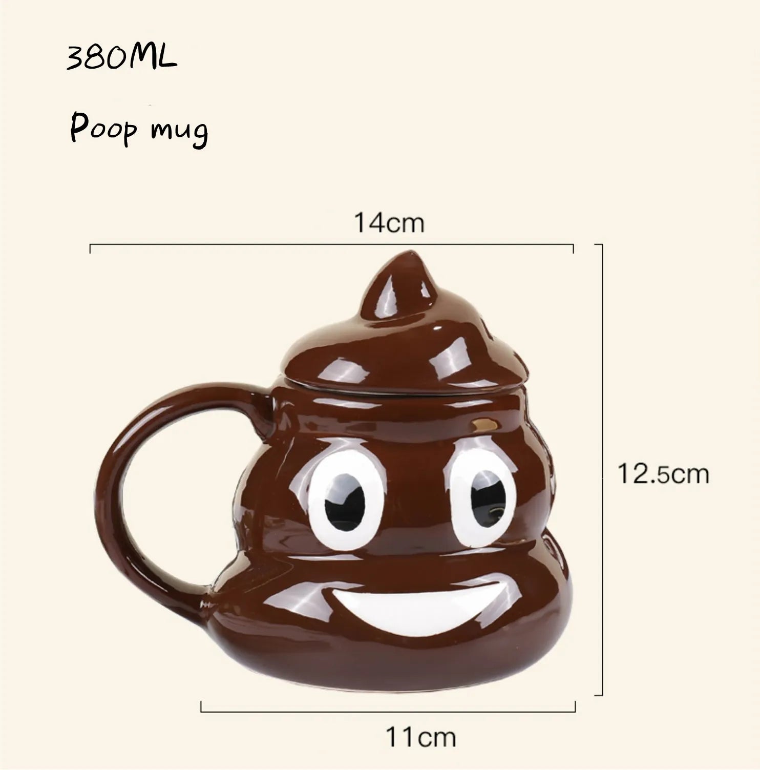 Emoji Poop Mug