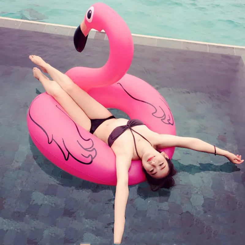 XXL Pink Flamingo Buoy