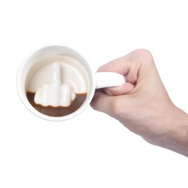 Tasse Doigt D'Honneur