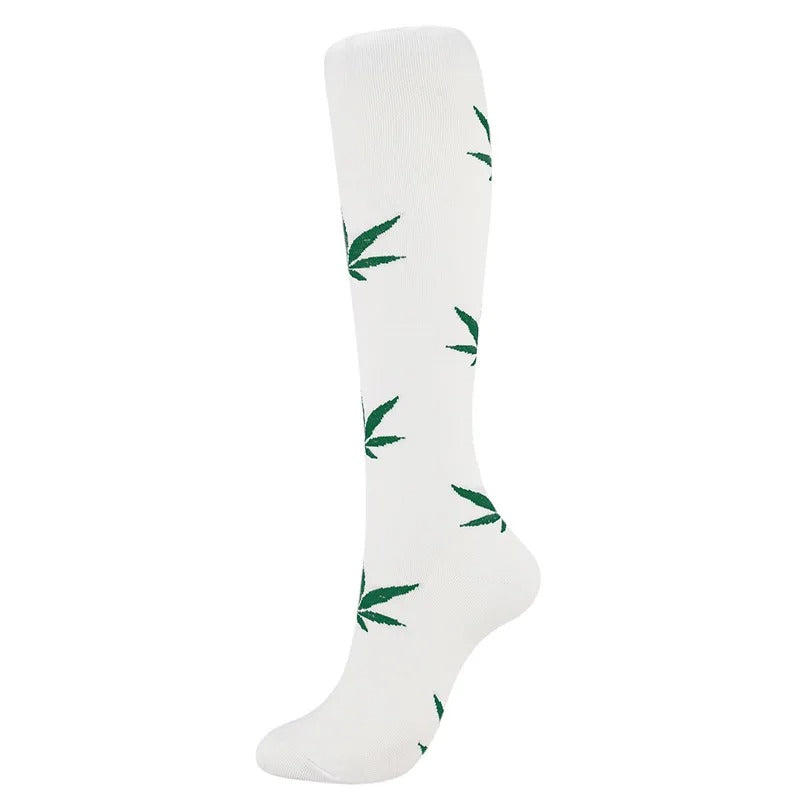 Weed Leaf Sock