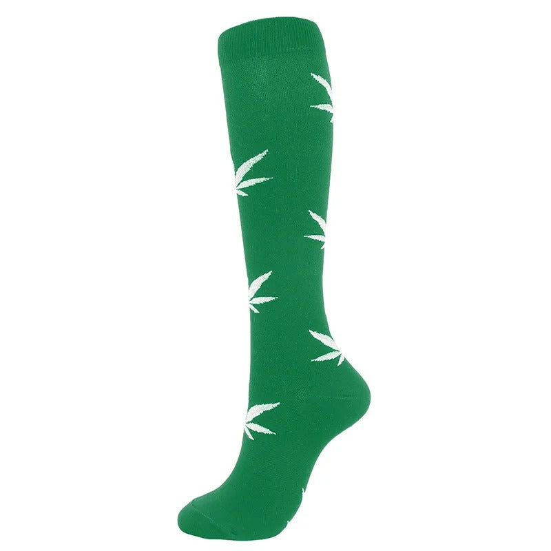 Weed Leaf Sock