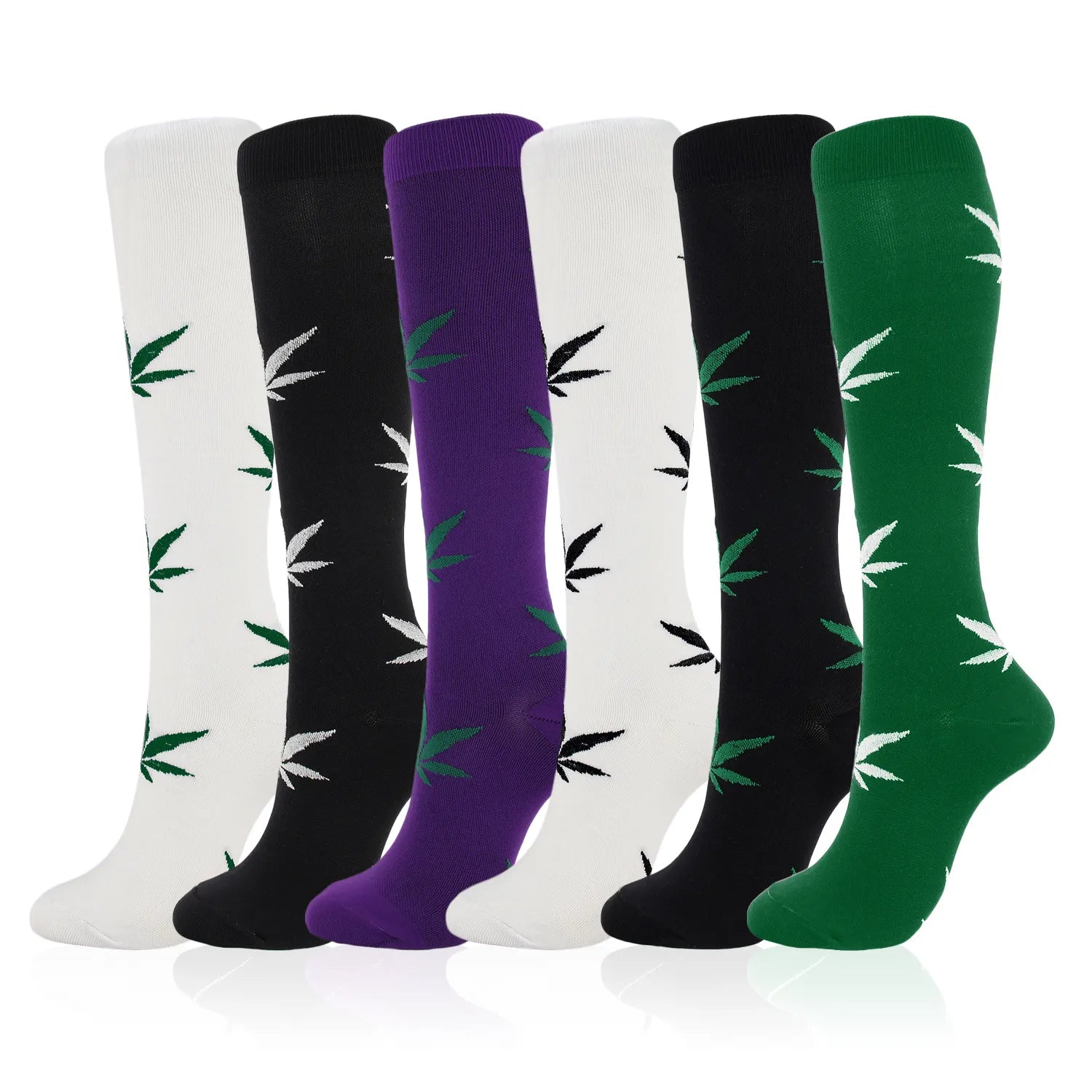 Chaussette Feuille De Weed