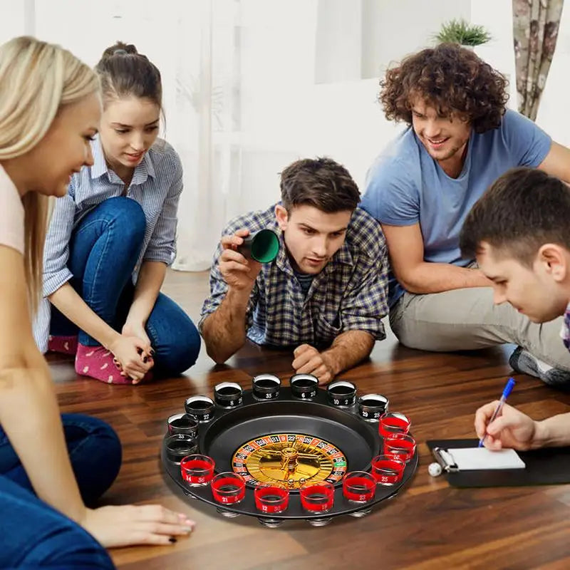 Roulette jeu alcool