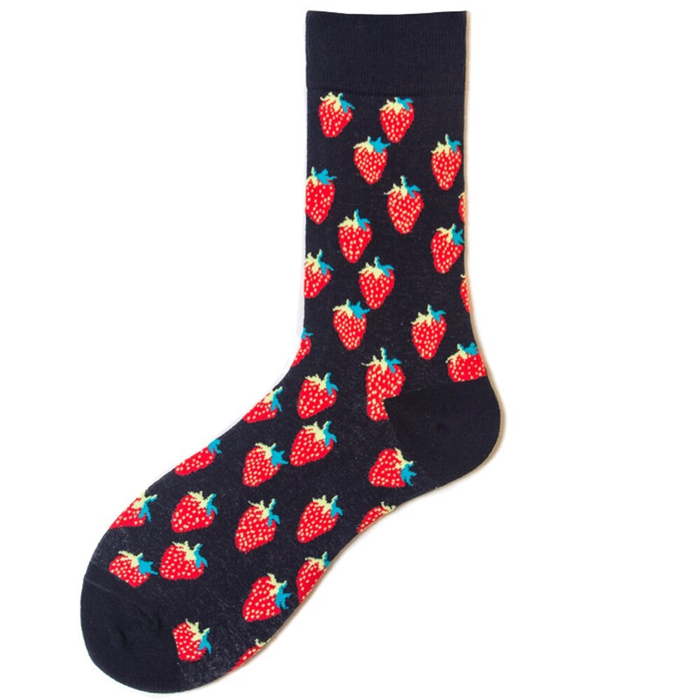 Chaussette Fraise