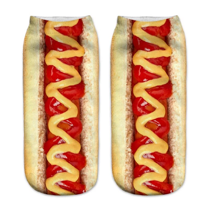 Chaussette Hot Dog